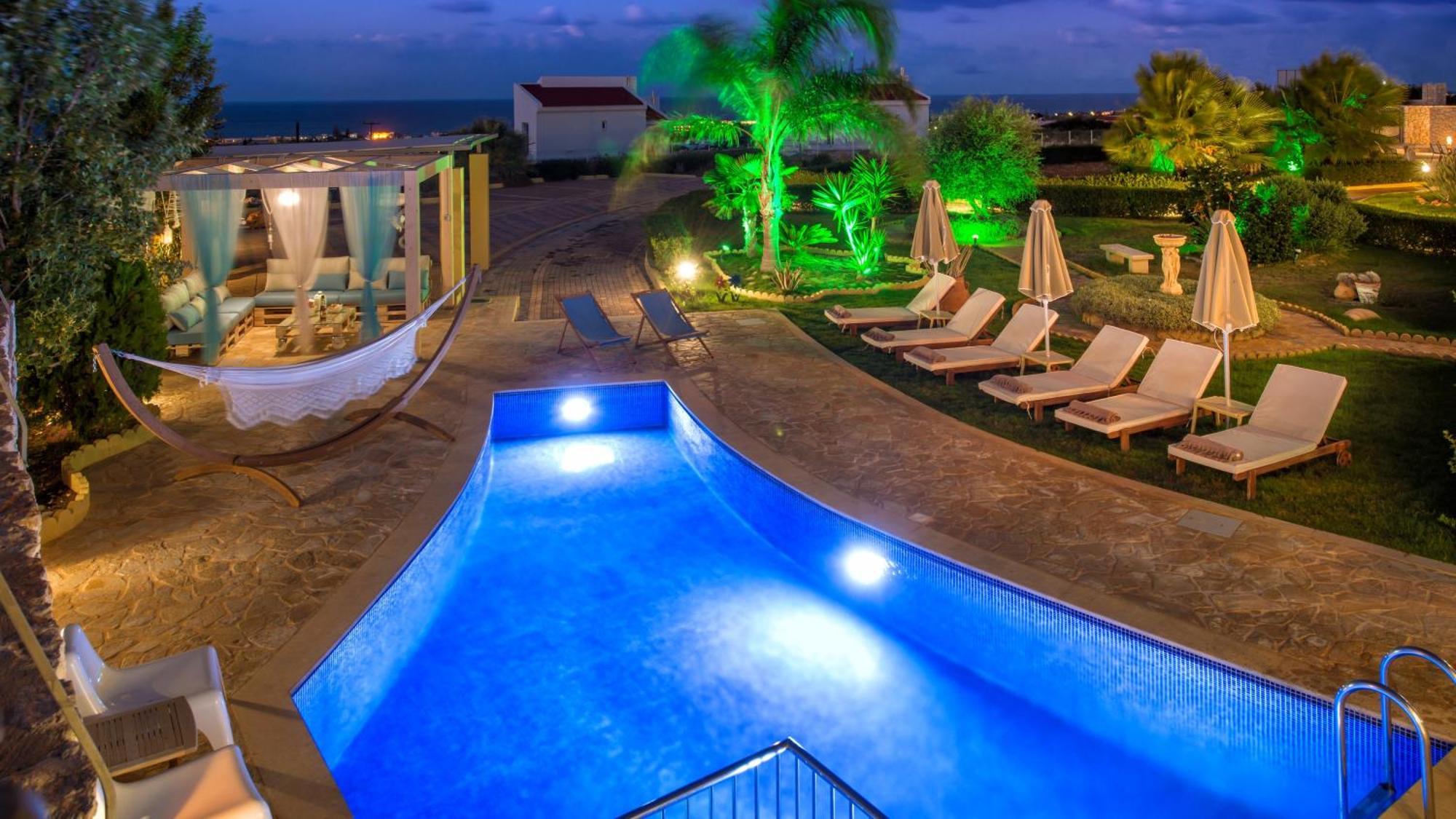 Azzuro Villa With Private Pool By Estia Hersonissos  Exterior foto